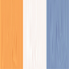 Obraz premium Vertical Orange White And Blue Stripes Background