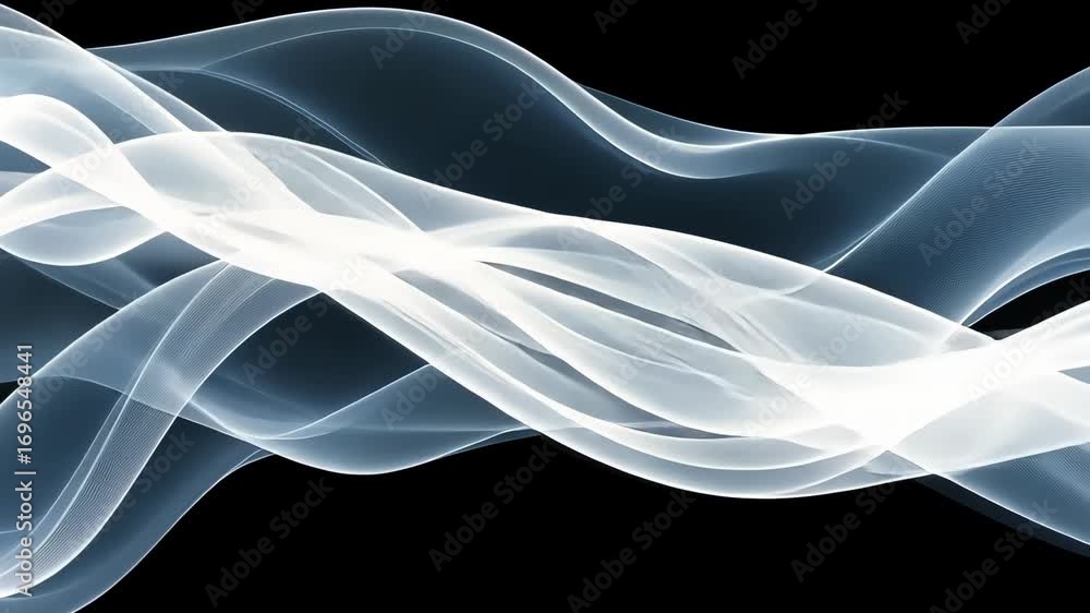 Poster dynamic waves of light intertwine to form an enchanting display, showcasing the beauty of fluid moti