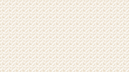 seamless natural brown Rice seedling plant pattern mixed with grass sapling pattern on white solid color background