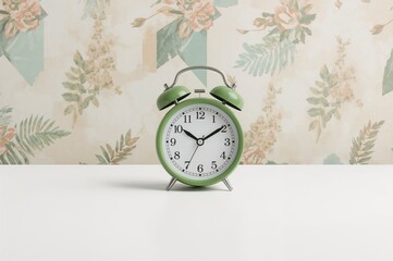 Eco-friendly timepiece in green