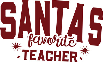 santas favorite teacher