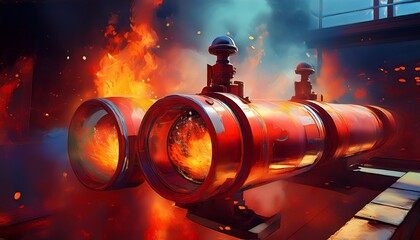 dispersion nozzles for fire detection systems utilizing co2 and inert gas fire suppression methods enhance safety the co2 fire suppression system is vital for effective fire control
