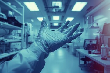Laboratory hand inspection for quality assurance