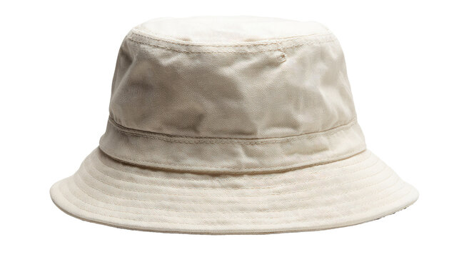 Cream-colored bucket hat