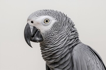 Obraz premium Close-up Shot of a Grey Parrot Just for You