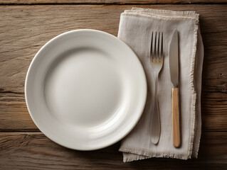 Thanksgiving Tableware Minimal Scene