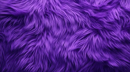 Fototapeta premium Purple faux fur texture background