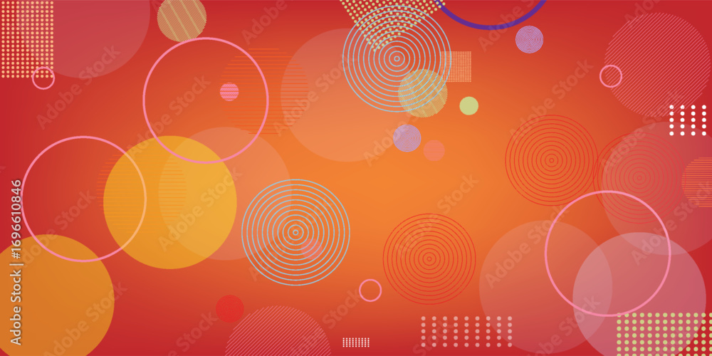 Aufkleber gradient abstract composition with bright color. modern graphic elements. template for background, b
