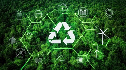 Sustainable forest management and recycling