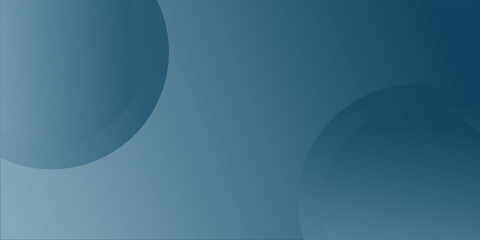 Elegant Abstract Blue Gradient Background with Smooth Blurred Circles