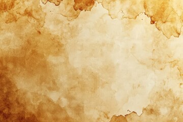 Fototapeta premium A textured background featuring warm, earthy tones with a blend of yellow and brown, creating an abstract and aged appearance.