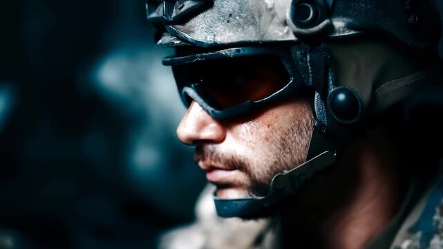 Intense military combat simulation in virtual reality
