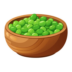 green peas in a bowl