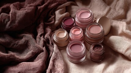 Dusty Rose Nail Polish Shades Collection.