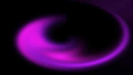 Minimalist Neon Purple Curve Abstract Backdrop