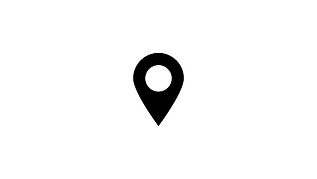 A vector set of red map pointers, pins, and location markers for navigation and travel illustrations