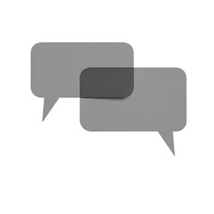 Speech Bubbles Overlay Communication Chat Conversation Dialogue Message Graphic Design Concept on...
