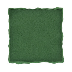 Green Paper Texture Elegant Handmade Sheet with Deckle Edge Earth Tones Graphic Resource on...