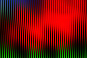 Abstract Red and Blue Vertical Stripes with Green Bottom and Black Edges background