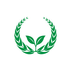 Laurel Wreath Vector icon