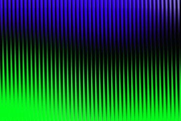 Abstract Vertical Stripes with Green and Blue Gradient and Wave Effect background lines