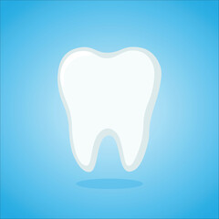 Healthy Human Tooth Icon,Tooth illustration