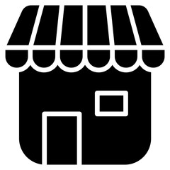 Storefront glyph icon