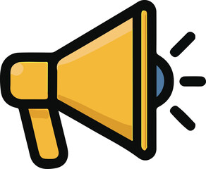 Event and Exhibition Icon Set – Flat Color Illustration with White Background