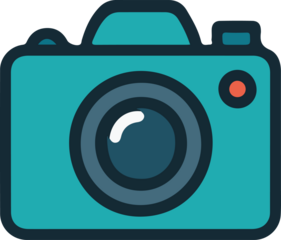 Event and Exhibition Icon Set – Flat Color Illustration with White Background