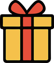 Event and Exhibition Icon Set – Flat Color Illustration with White Background