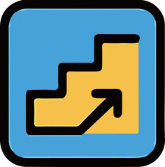 Event and Exhibition Icon Set – Flat Color Illustration with White Background