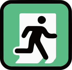 Event and Exhibition Icon Set – Flat Color Illustration with White Background