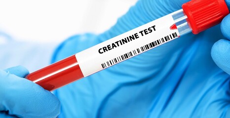Obraz premium Creatinine Test