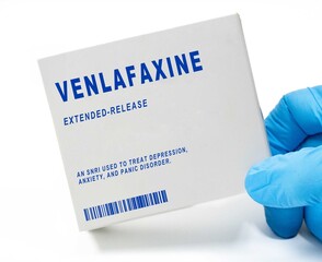 Venlafaxine An SNRI used to treat depression, anxiety, and
