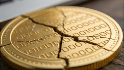 Broken digital coin economic risk because ai technology disrupts financial stability and creates uncertainty in online currency markets