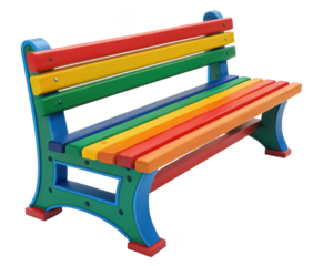 Playground play bench png kids play bench png playground equipment png children bench png outdoor play seating png play equipment png transparent background image