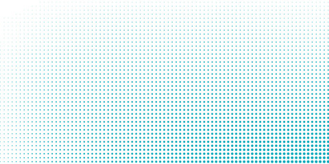 Transparent Vector Gradient Blue Color Halftone Background Staggered Dots Abstract Modern
