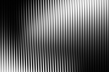 Obraz premium Abstract Vertical Black and White Stripes with Gradient Effect background texture