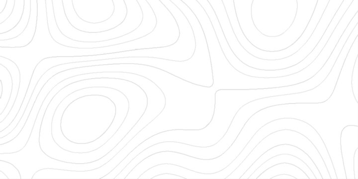 The image lines form closed loops represent hills or depressions, Abstract topography background with contour map lines pattern design for modern geographic, elevation, and terrain inspired style.