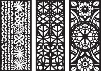 20 Set Laser Cut Decorative Wall Panels
