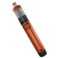 Electronic cigarette modeled in 3D/ PNG (color : Deep terracotta)
