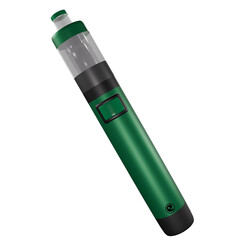 Electronic cigarette modeled in 3D/ PNG (color : Empire green)