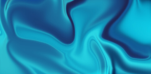 Abstract swirling blue liquid with smooth gradients and fluid motion.