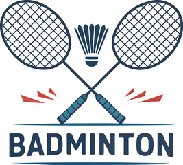 Badminton Logo vector art