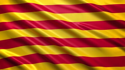 Catalan Flag Waving A Symbolic Representation of Catalonias Identity