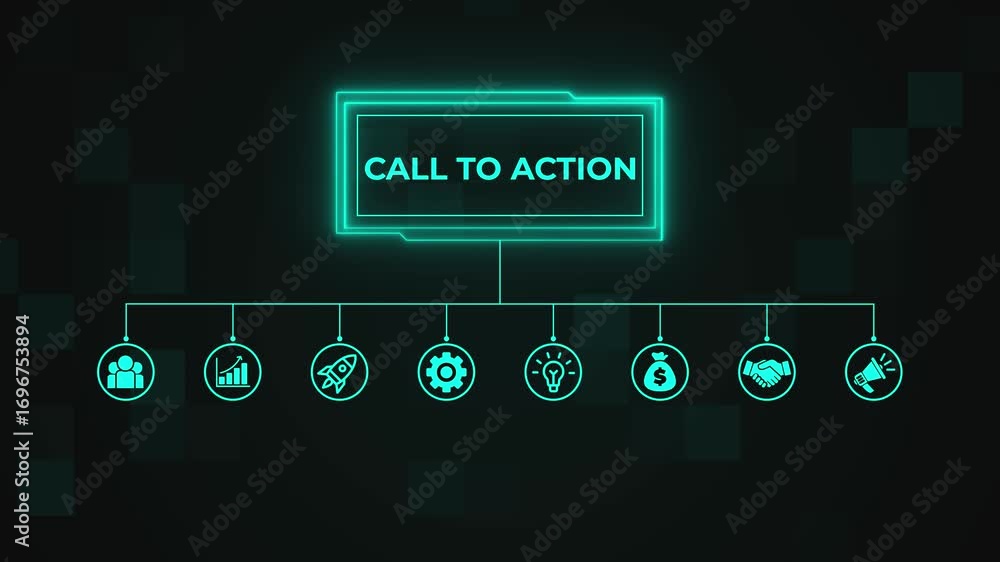 Poster call to action concept. performance metrics, and business insights from large data sets ,network , b