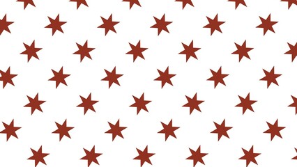 red stars pattern