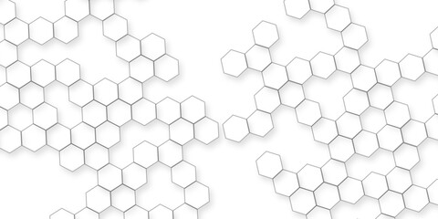 modern geometric abstract hexagon background featuring geometric symmetry, modern minimal abstract hexagon geometric patterns design ideal for futuristic background.
