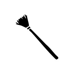 broom icon black