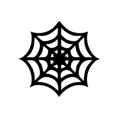 Naklejka premium spider web icon haloween